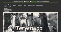 Desktop Screenshot of anivet.fi